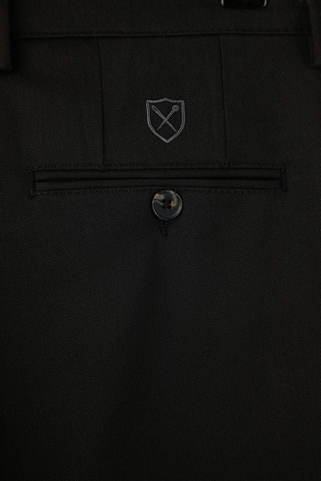 Siyah Erkek Dokuma Kumas Pantolon TMNAW26PL00030