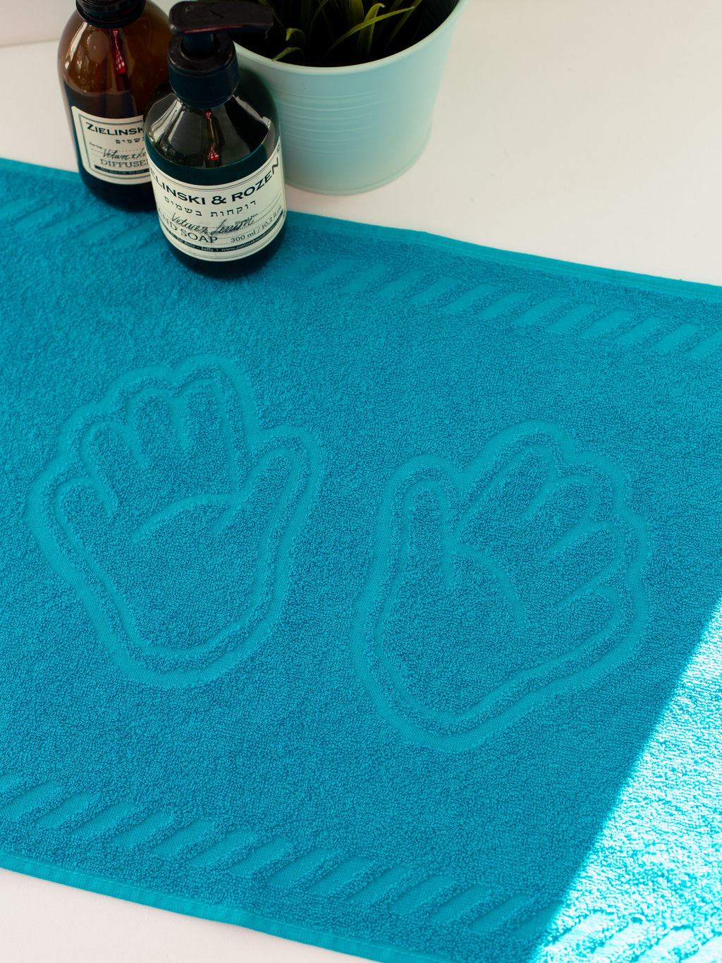 Полотенце махровое Ручки р.35*60 Бирюза - Domtrik фото 4