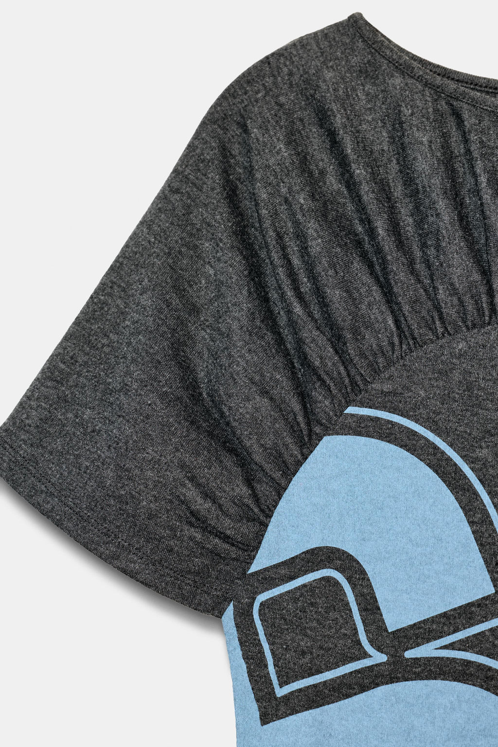 GATHERED NUMBER T-SHIRT - Zara фото 14