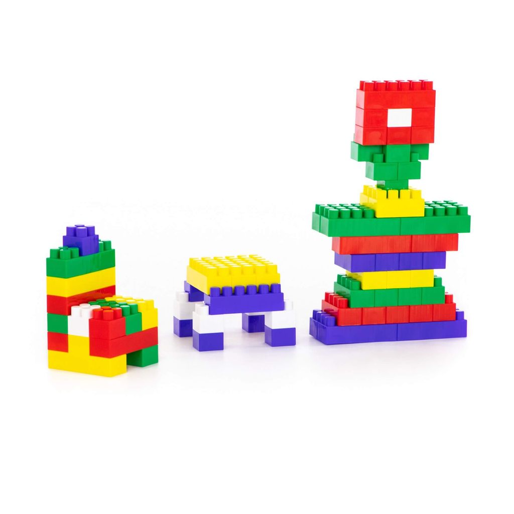 Конструктор (Средний, 72 элемента) (в мешке) - Полесье фото 3