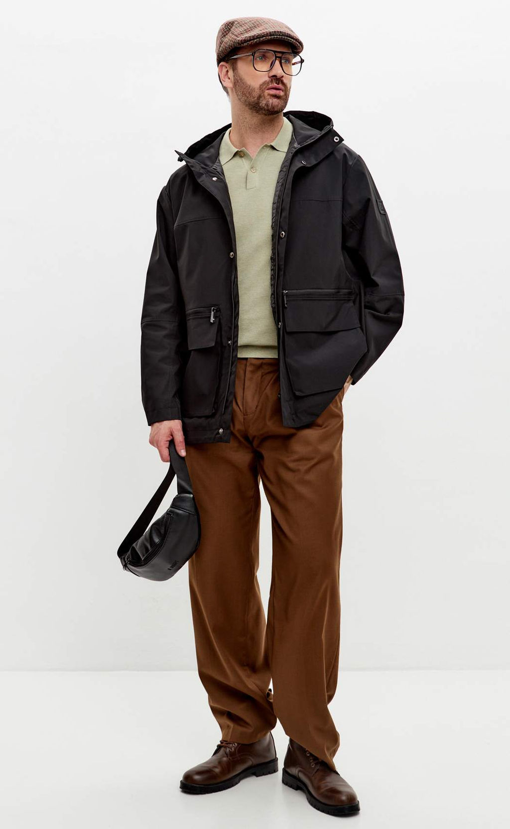 Ветровка F611-1317 black - Fine joyce фото 8