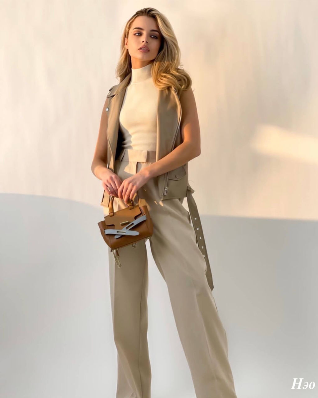 Жилетка Нэо (бежевый) - Nadi bordo фото 3