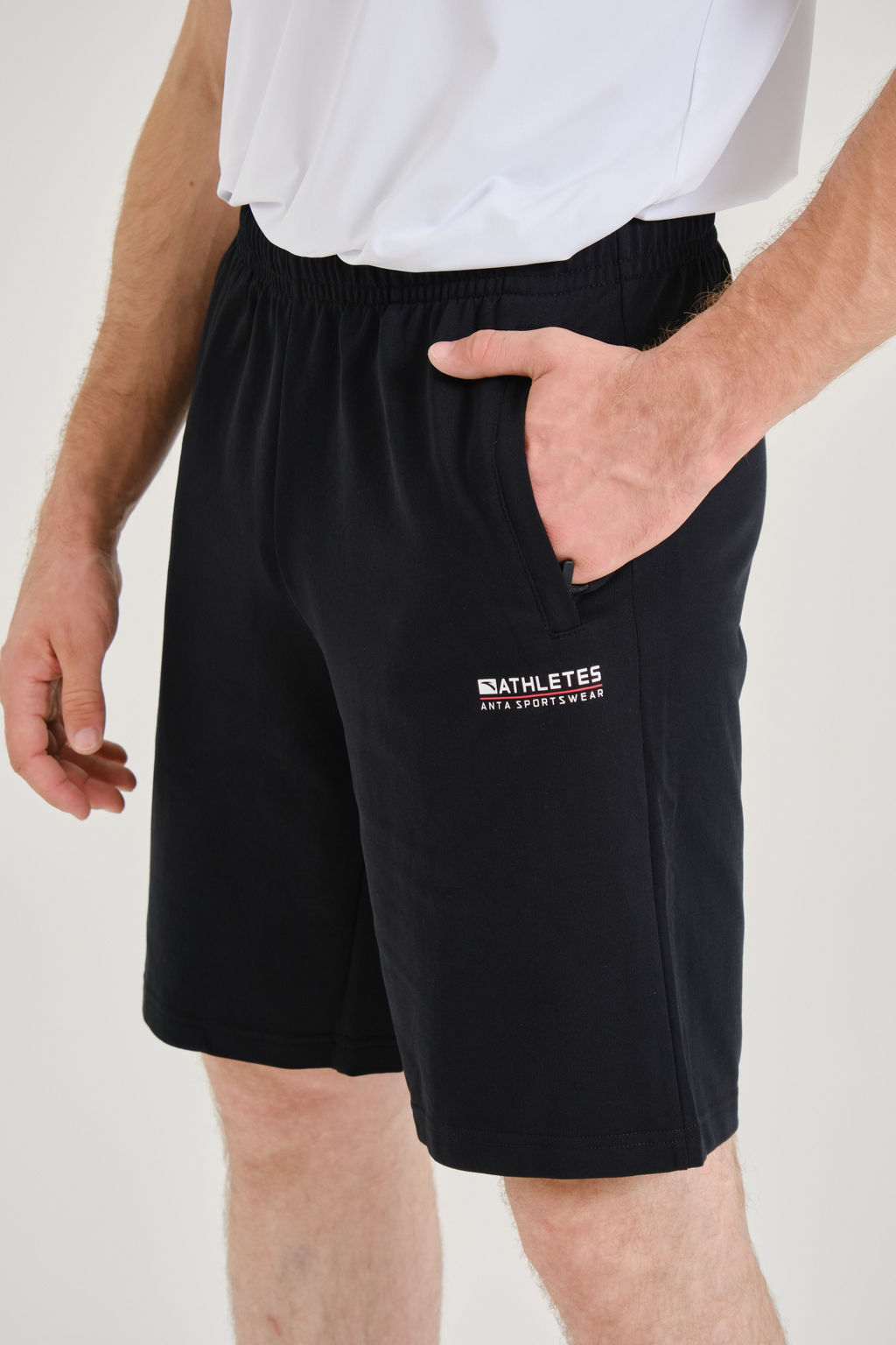 Шорты трикотажные Черный