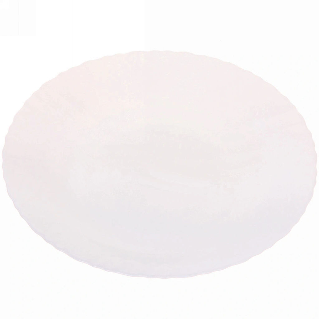 Цена за 2 шт. Тарелка "White magic" 26см стеклокерамика Волна