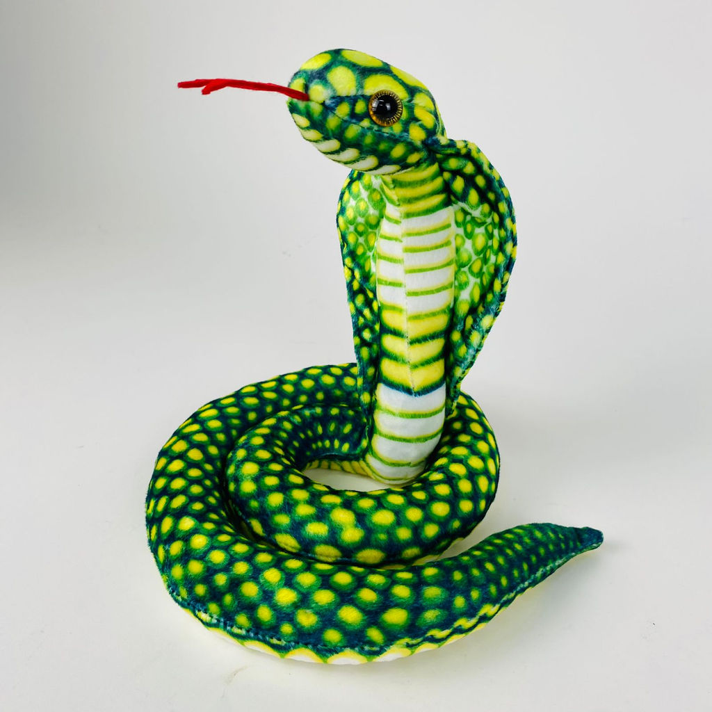 Мягкая игрушка змея - Кобра 20 см - Storyland фото 5