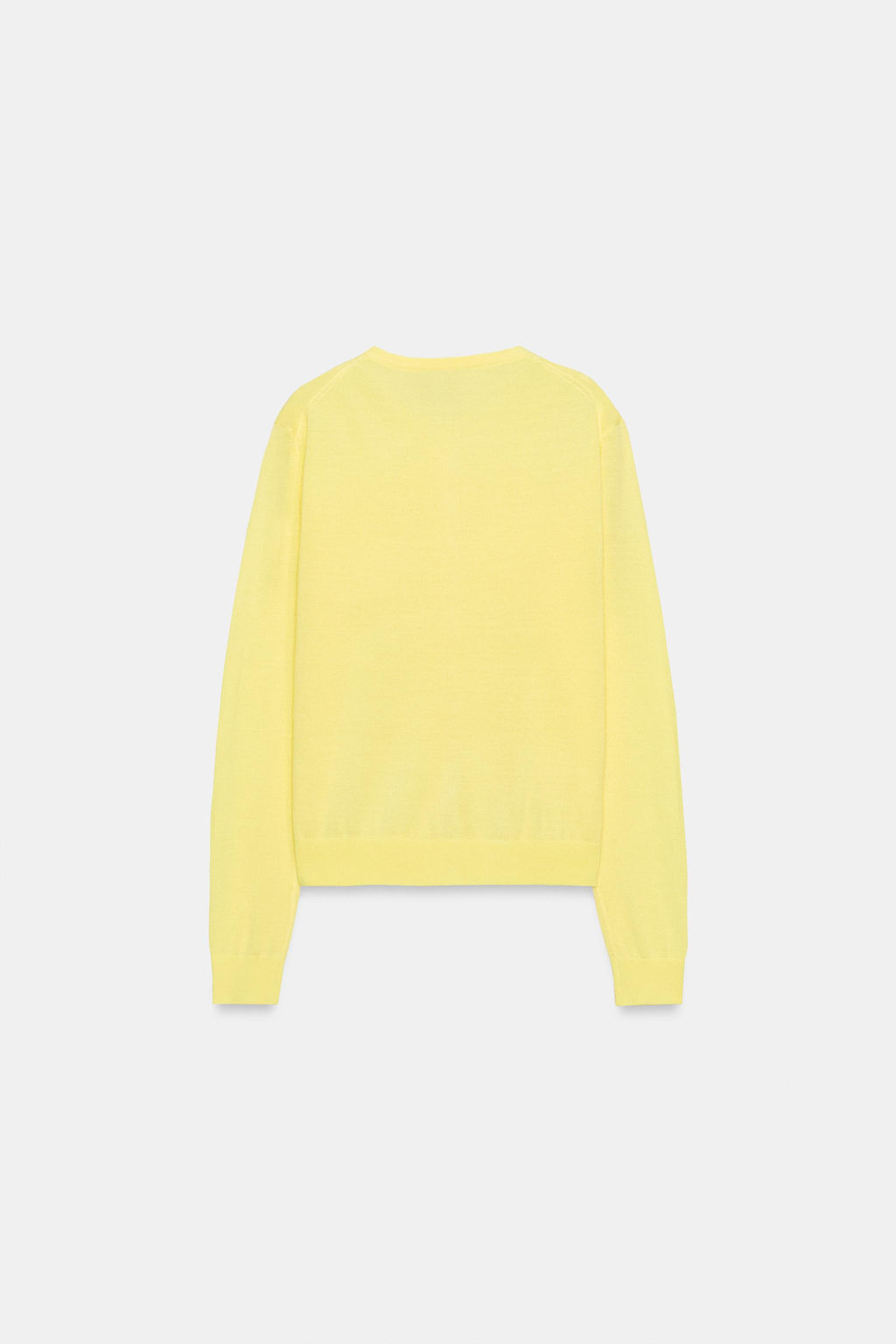 WOOL BLEND CARDIGAN WITH POCKETS - Zara фото 15