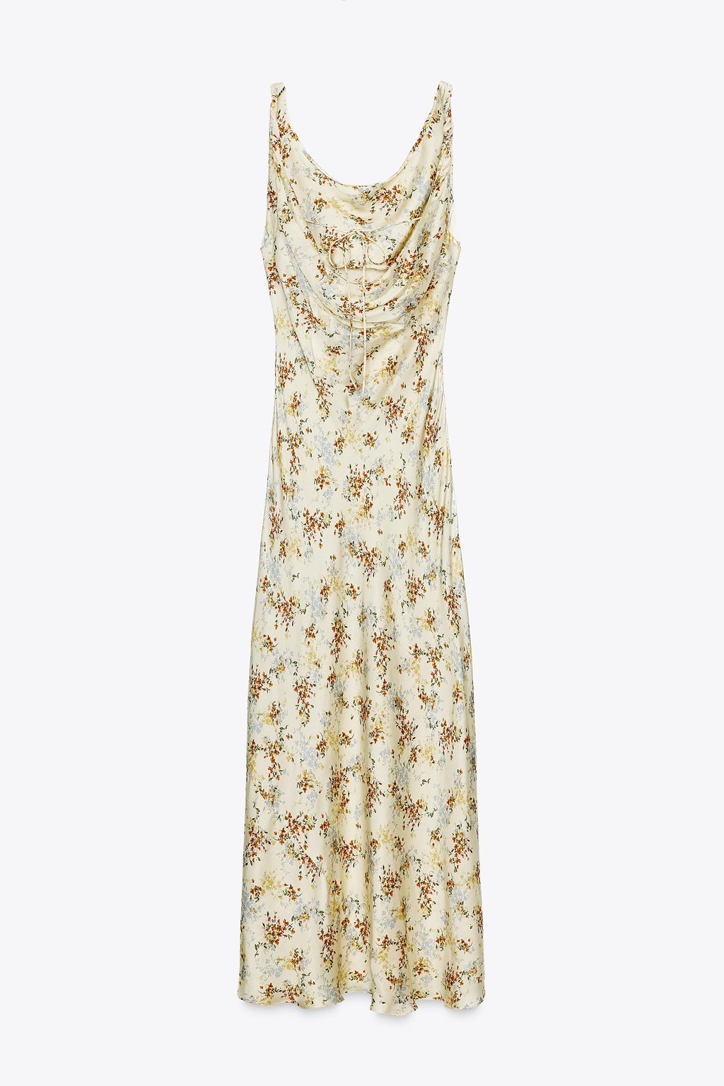 ZW COLLECTION PRINTED SATIN DRESS - Zara фото 15