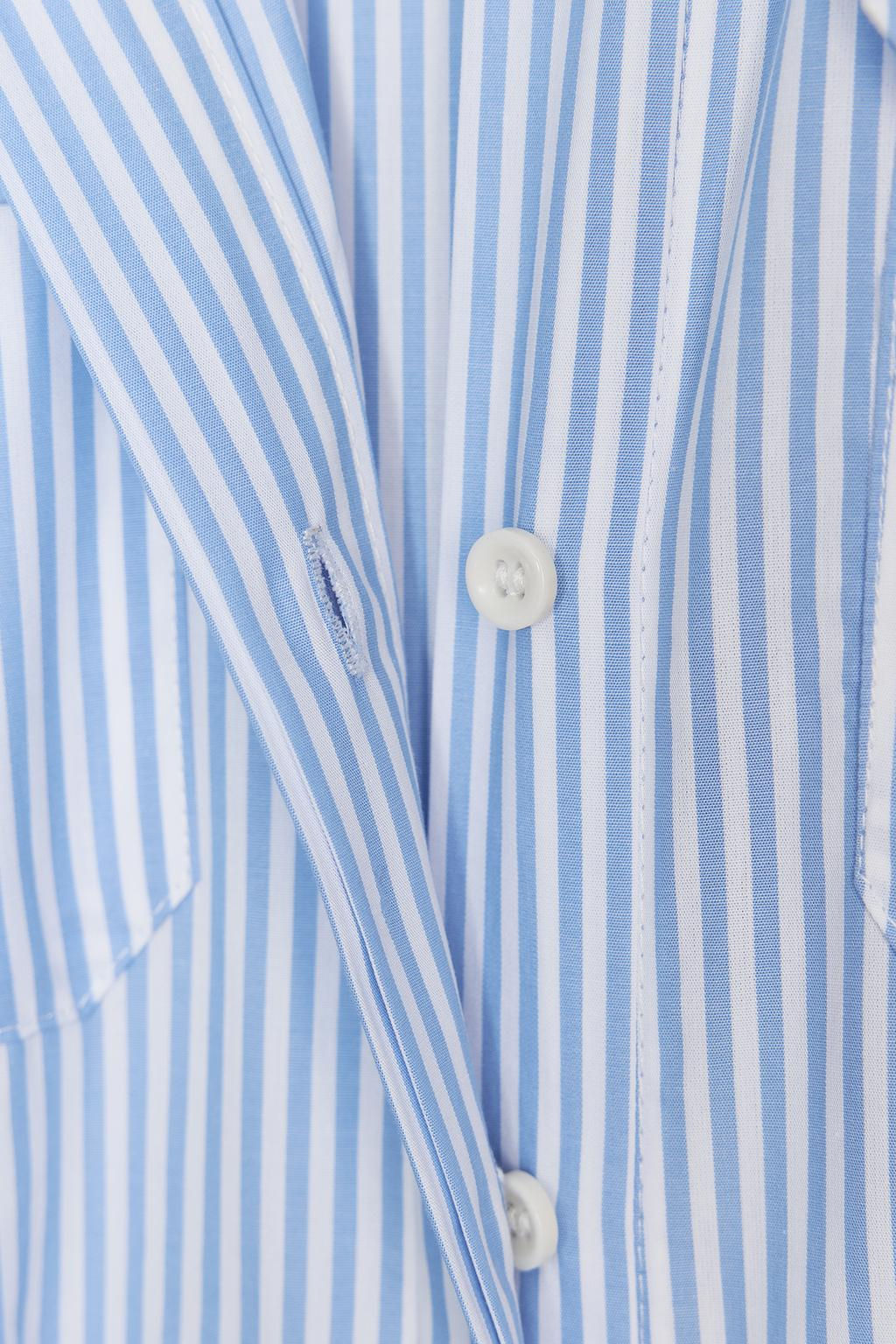 ZW COLLECTION POPLIN SHIRT DRESS - Zara фото 8