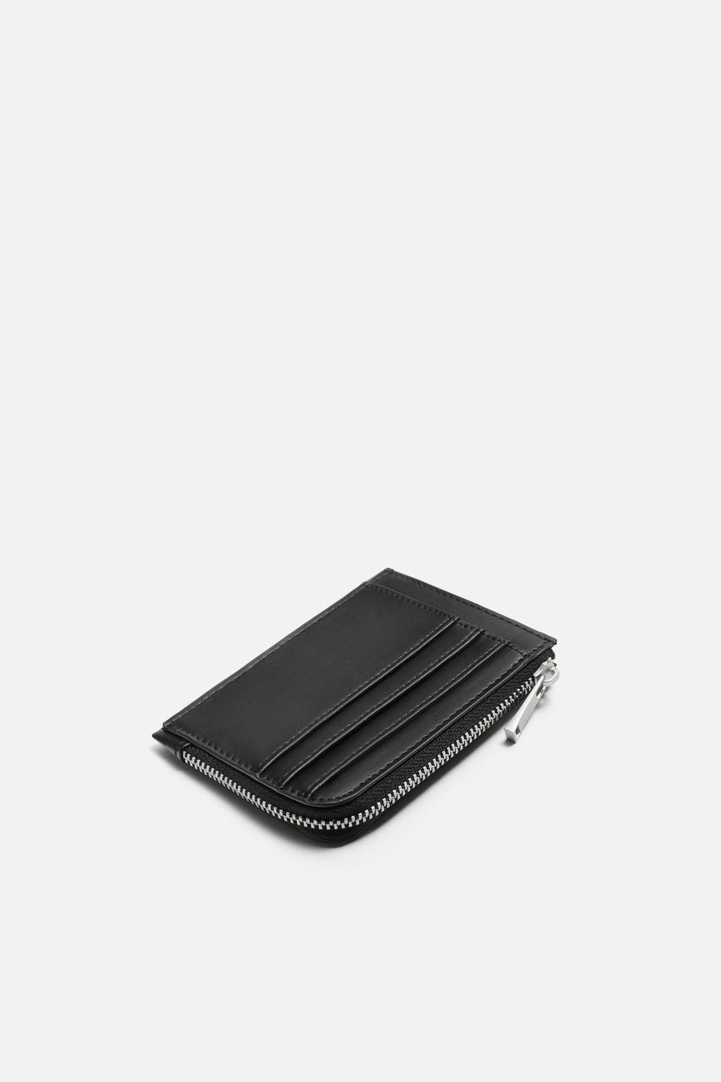PLAIN CARD HOLDER PURSE - Zara фото 3
