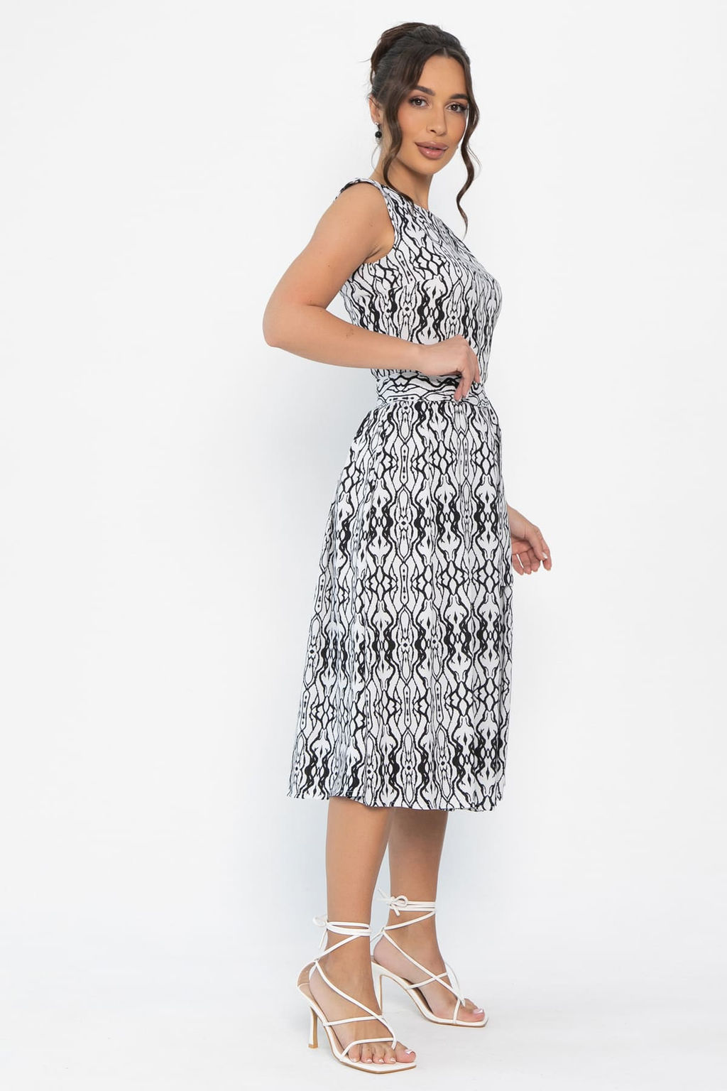 Платье Новая мода (белое) П13958-10М