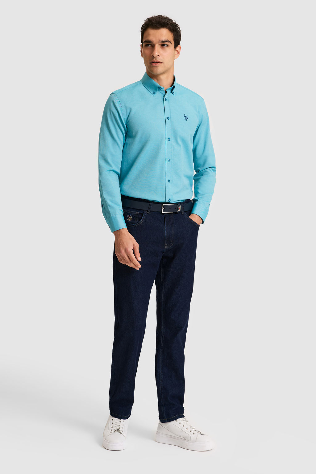 Erkek Petrol Uzun Kollu Basic G_mlek - U.s. polo assn фото 4