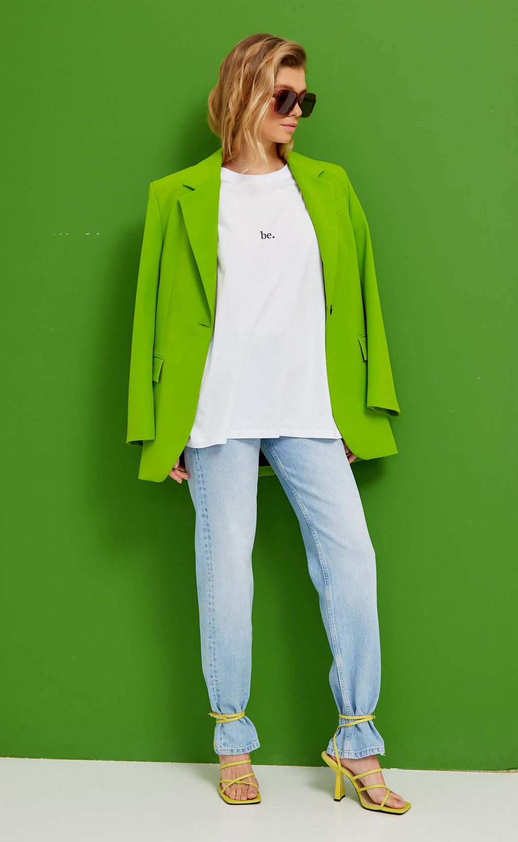 Футболка женская базовая F-03-06 белая - Fine joyce фото 2