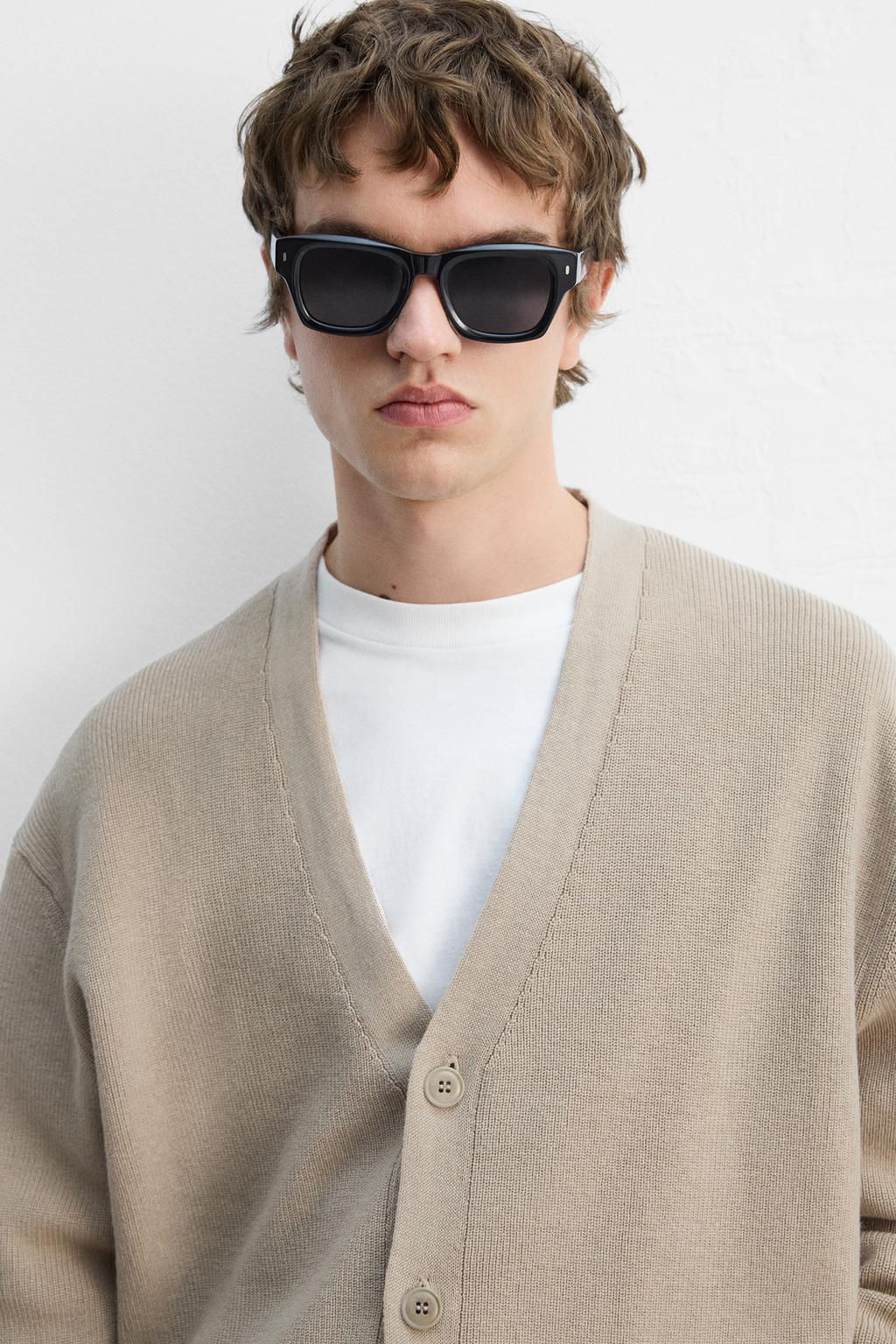 COTTON BLEND CARDIGAN - Zara фото 16