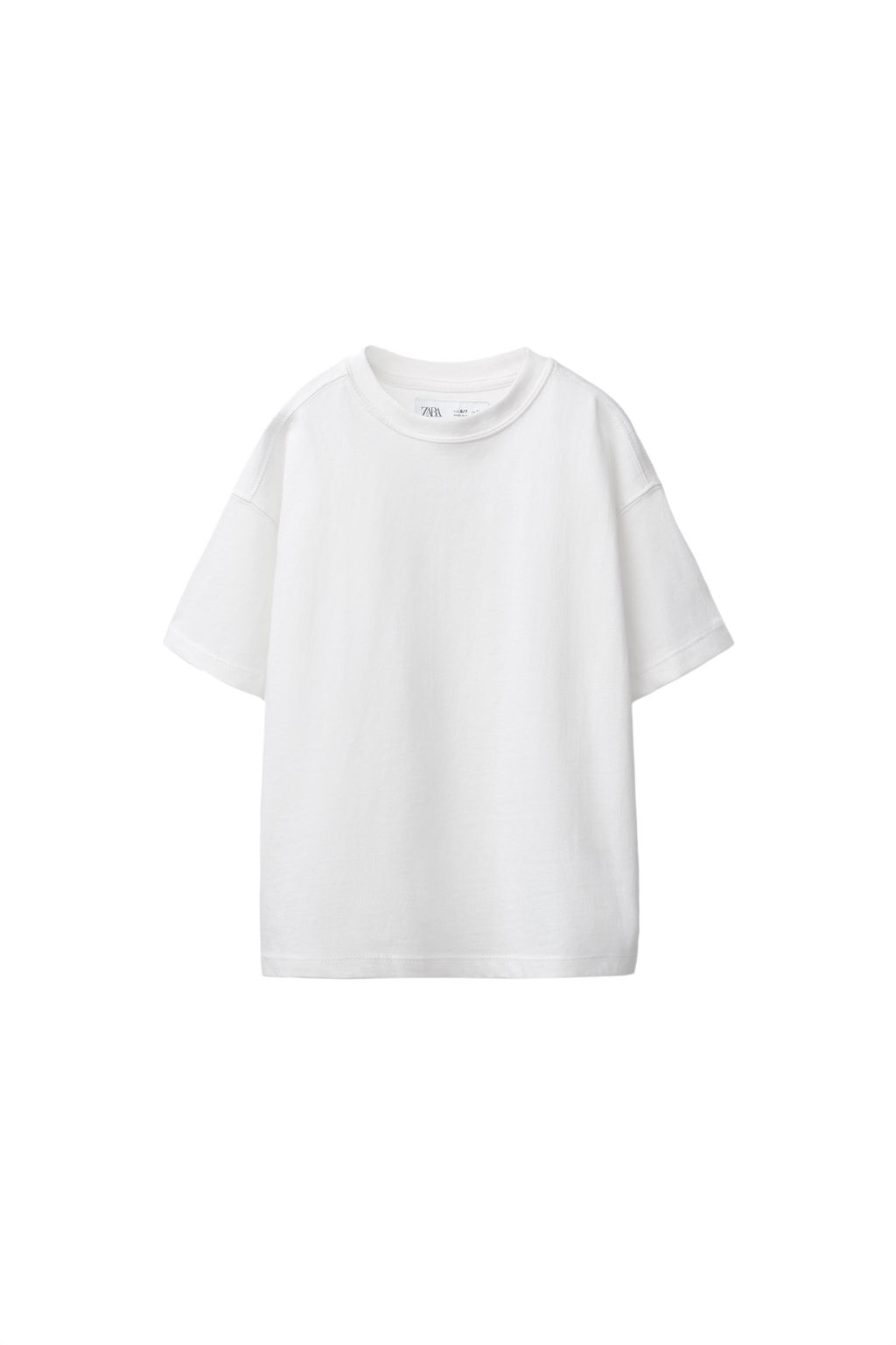 CAMISETA LISA / Blanco - Zara фото 6