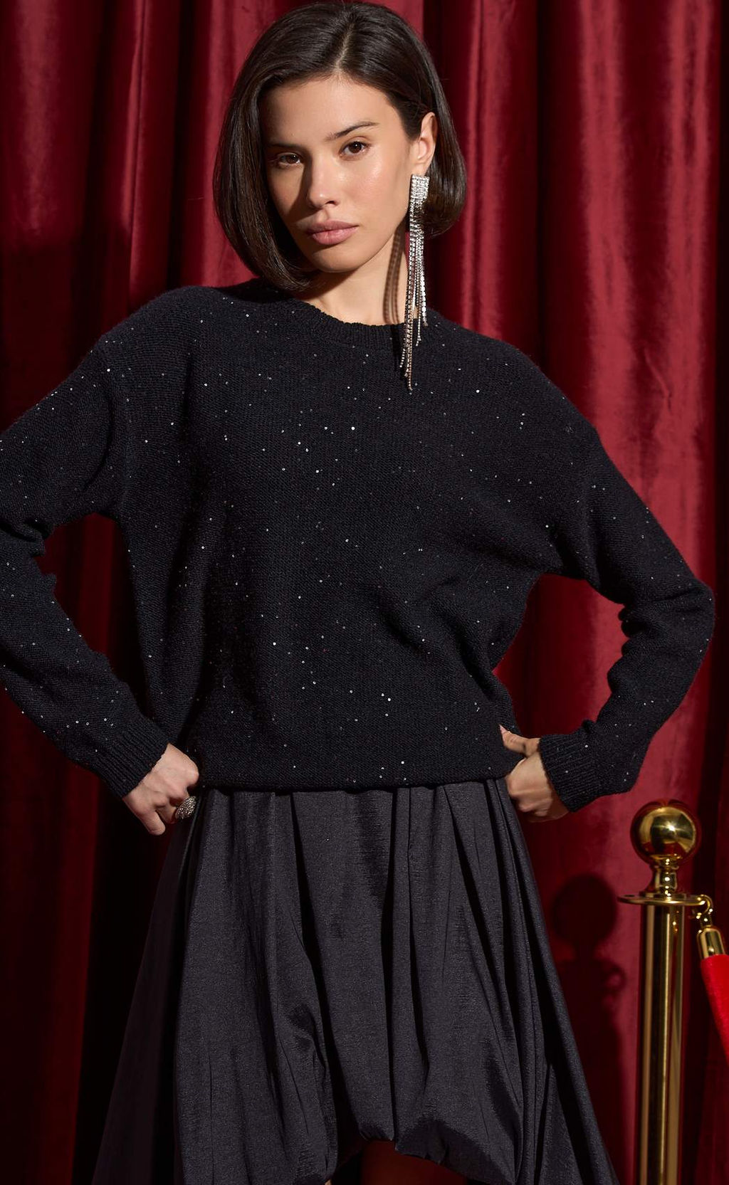 Джемпер P522-15100S black