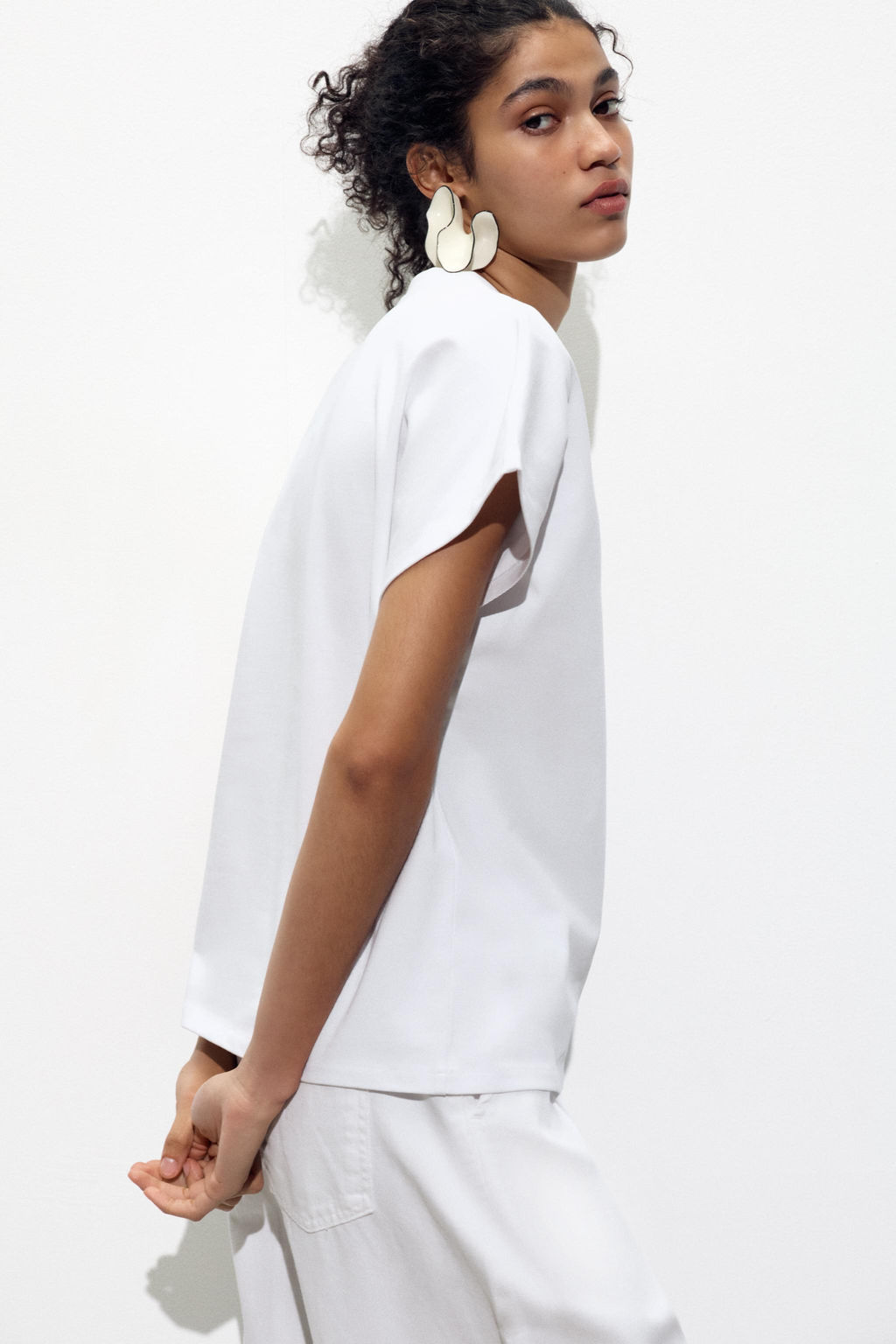 DOLMAN SLEEVE T-SHIRT - Zara фото 37