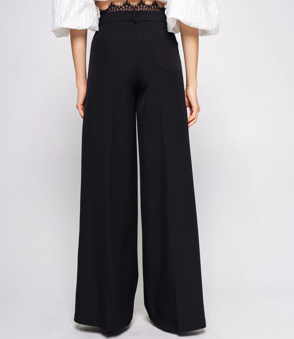 Брюки #КТ16580, чёрный