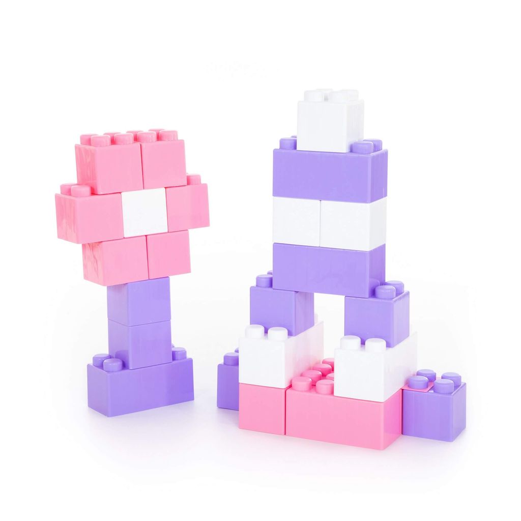 Конструктор строительный XXL, 24 элемента (v2) + соединитель (24 элемента) - Полесье фото 3