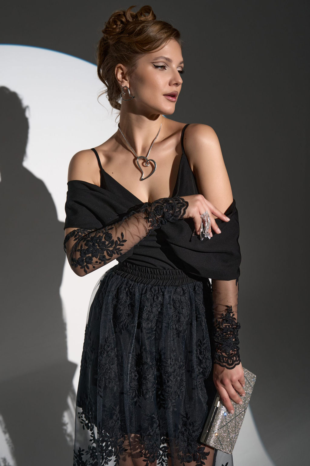 Платье Мэдж (чёрный) - Эльза фото 24