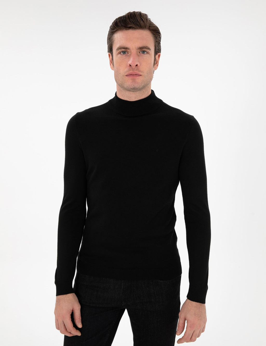 Черный стройный подходит базовый казах - Cacharel фото 3