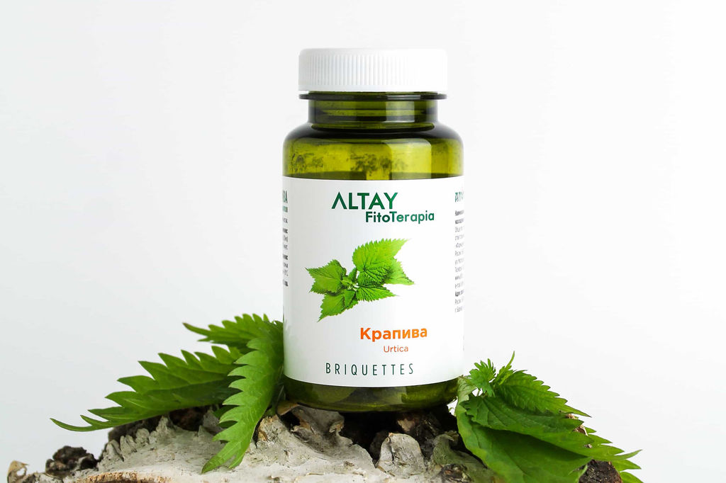 БАД в монобрикетах Крапива Алфит 6605