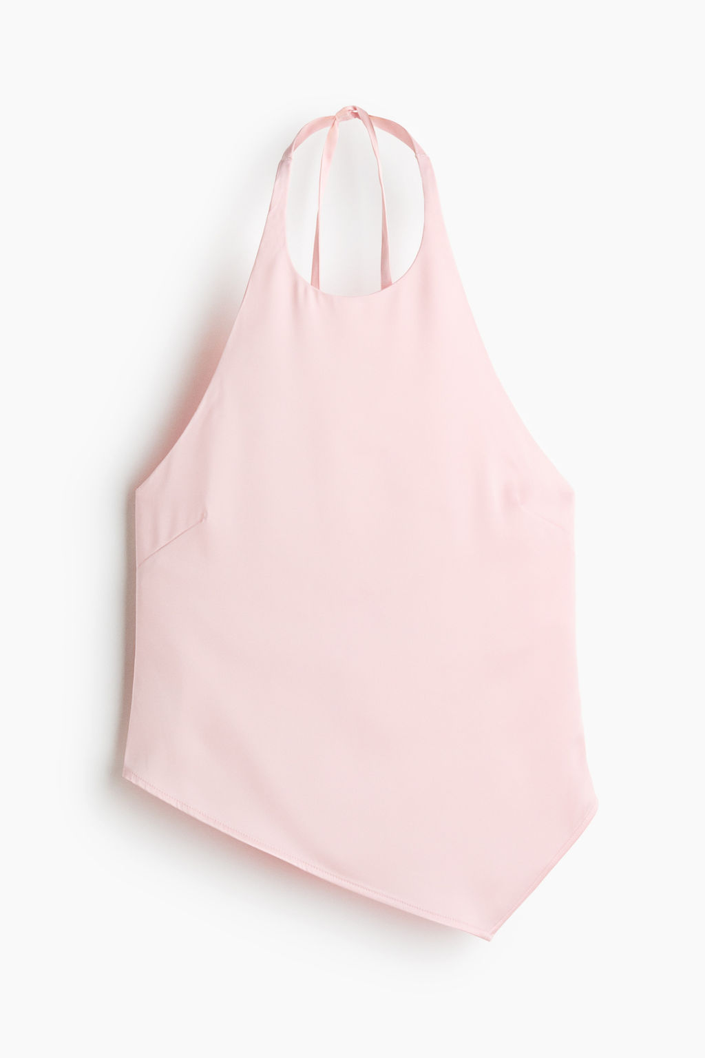 Top asim?trico con escote halter - H&m фото 8