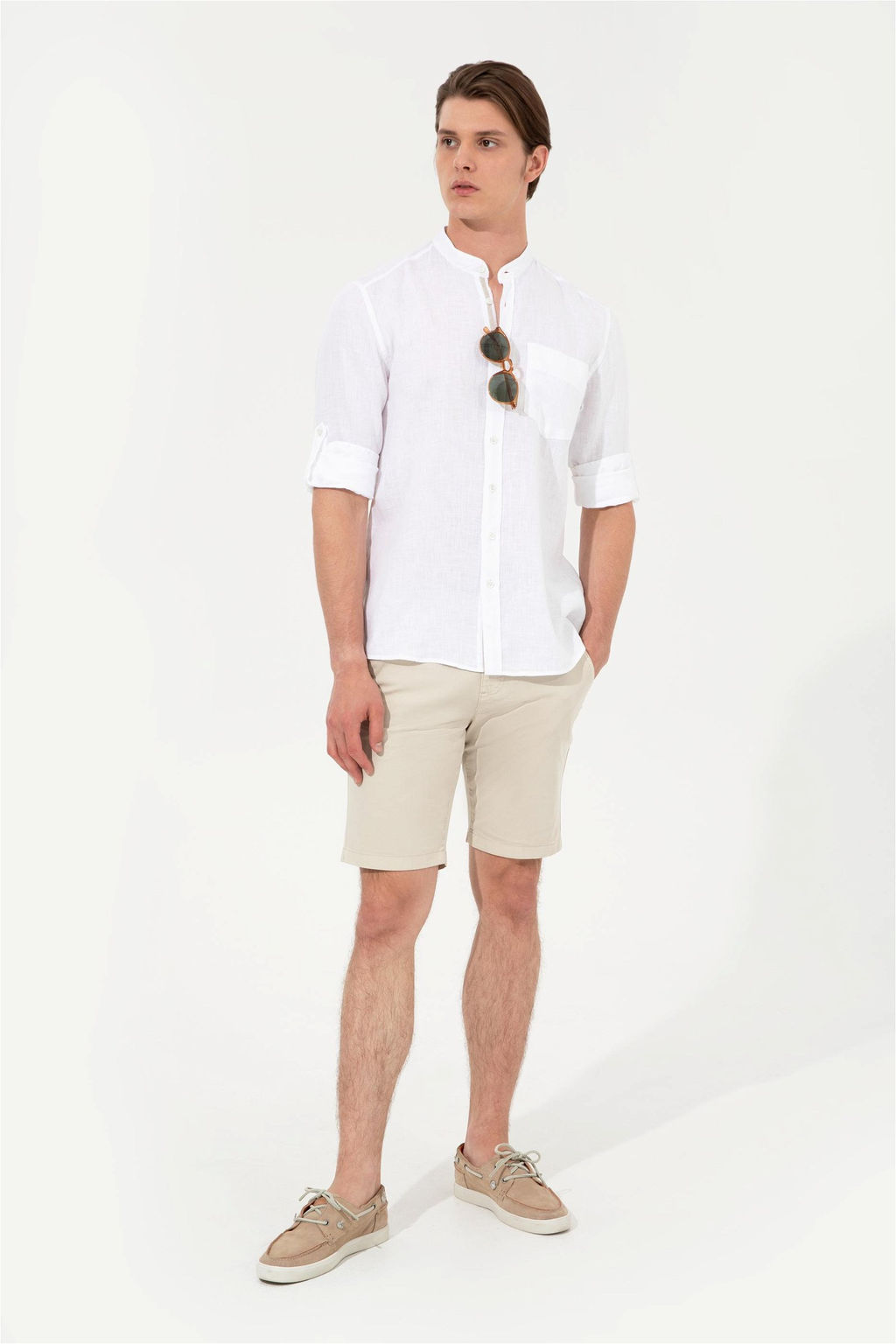 U. S. Polo Assn Мужские шорты из каменной ткани - U.s. polo assn фото 8