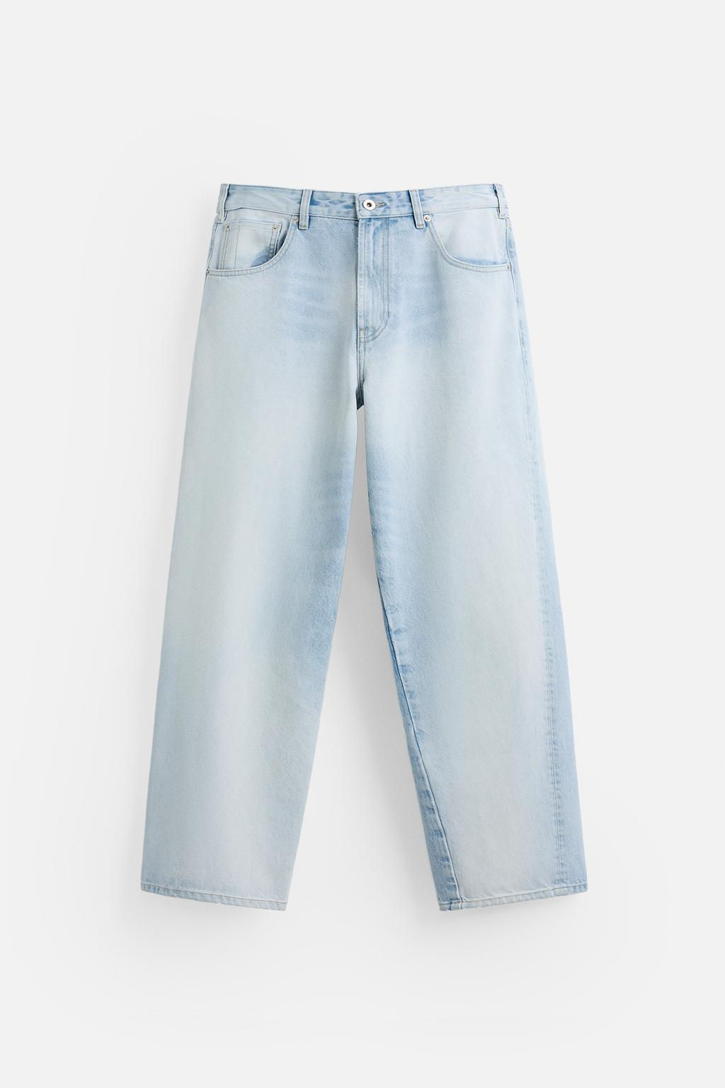 GRADIENT BAGGY FIT JEANS - Zara фото 7
