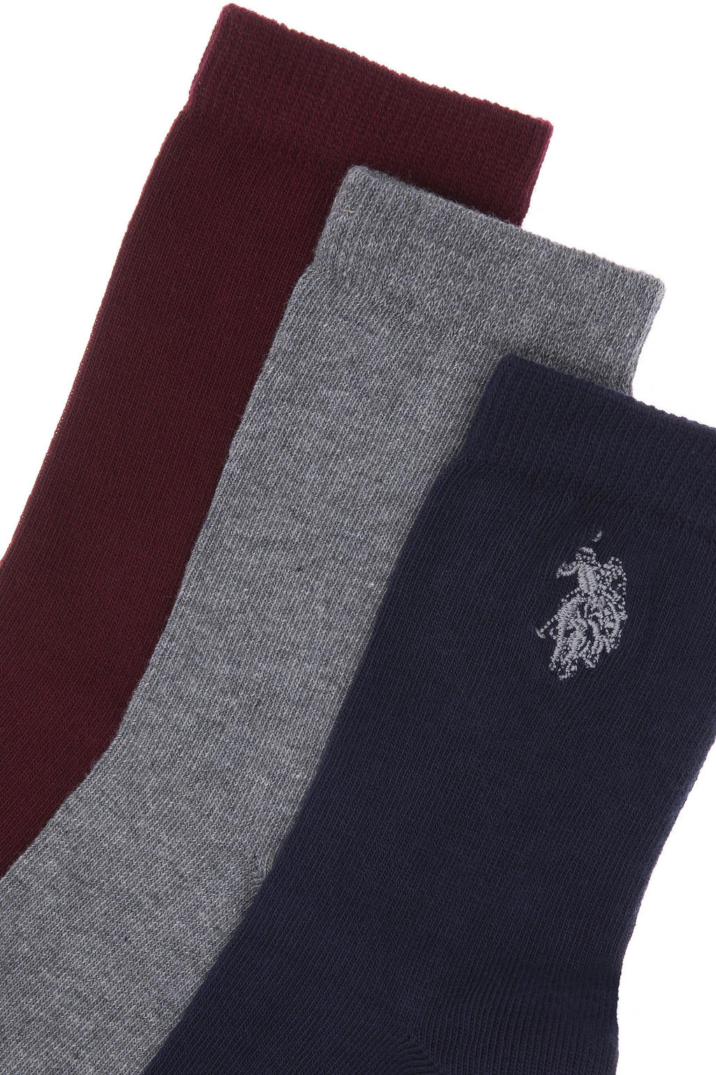 Носки из трех предметов для мальчика Неожиданная скидка в корзине - U.s. polo assn фото 2