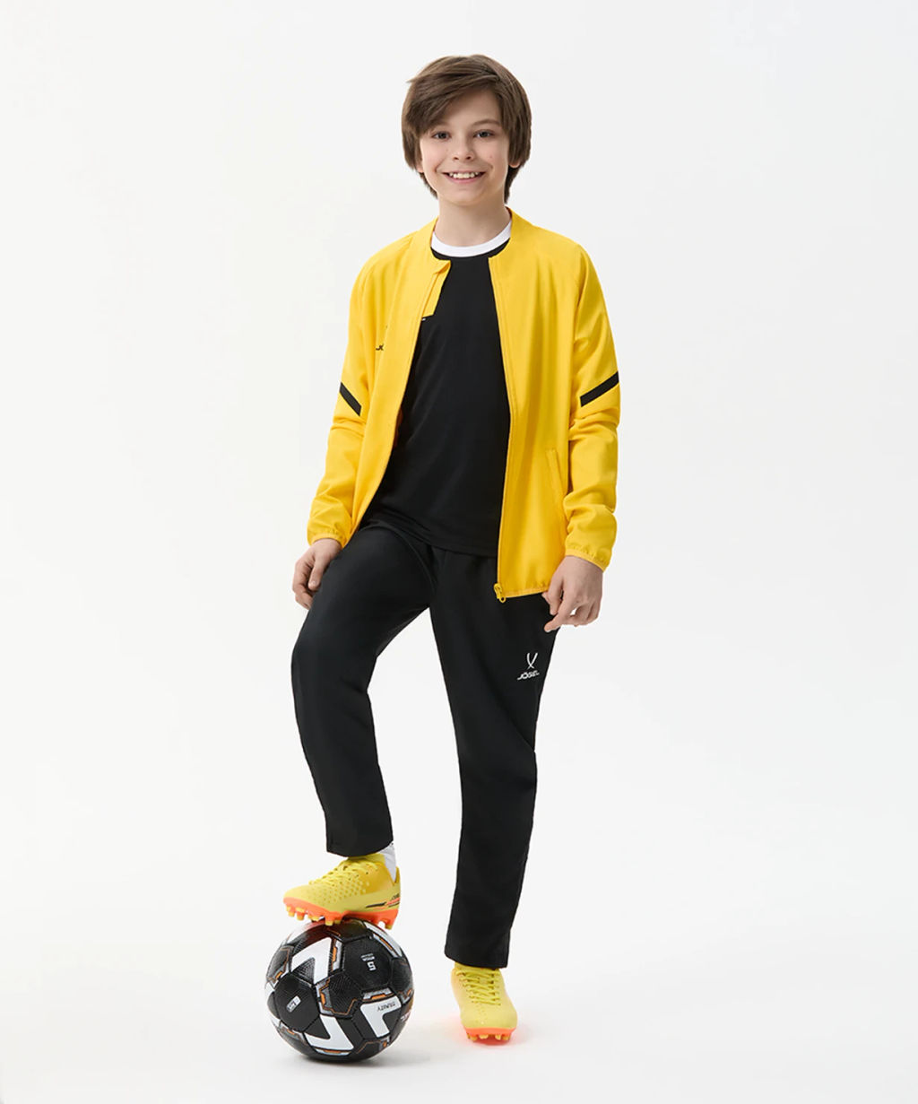 Куртка спортивная JOGEL CAMP 2 Lined Jacket, желтый/черный, детский  фото 9
