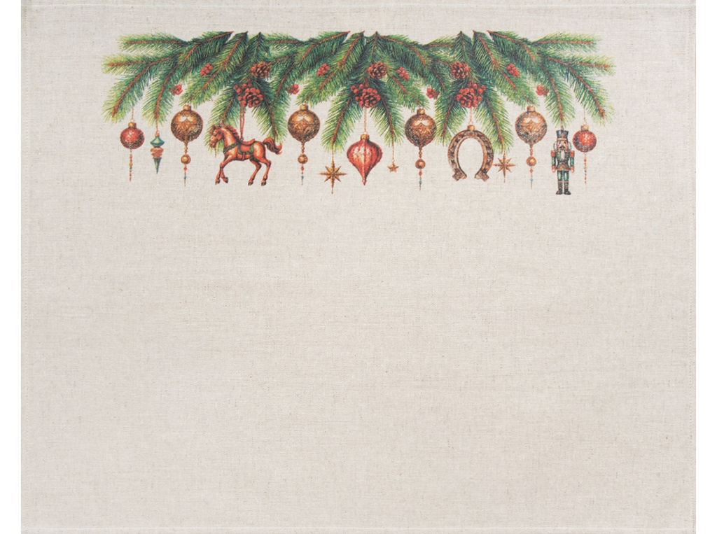 Комплект полотенец из 3 шт 22С145-ШР+К/п.р/фкор 45*60 "Ожидание праздника-3" цв. 1 рис. 59