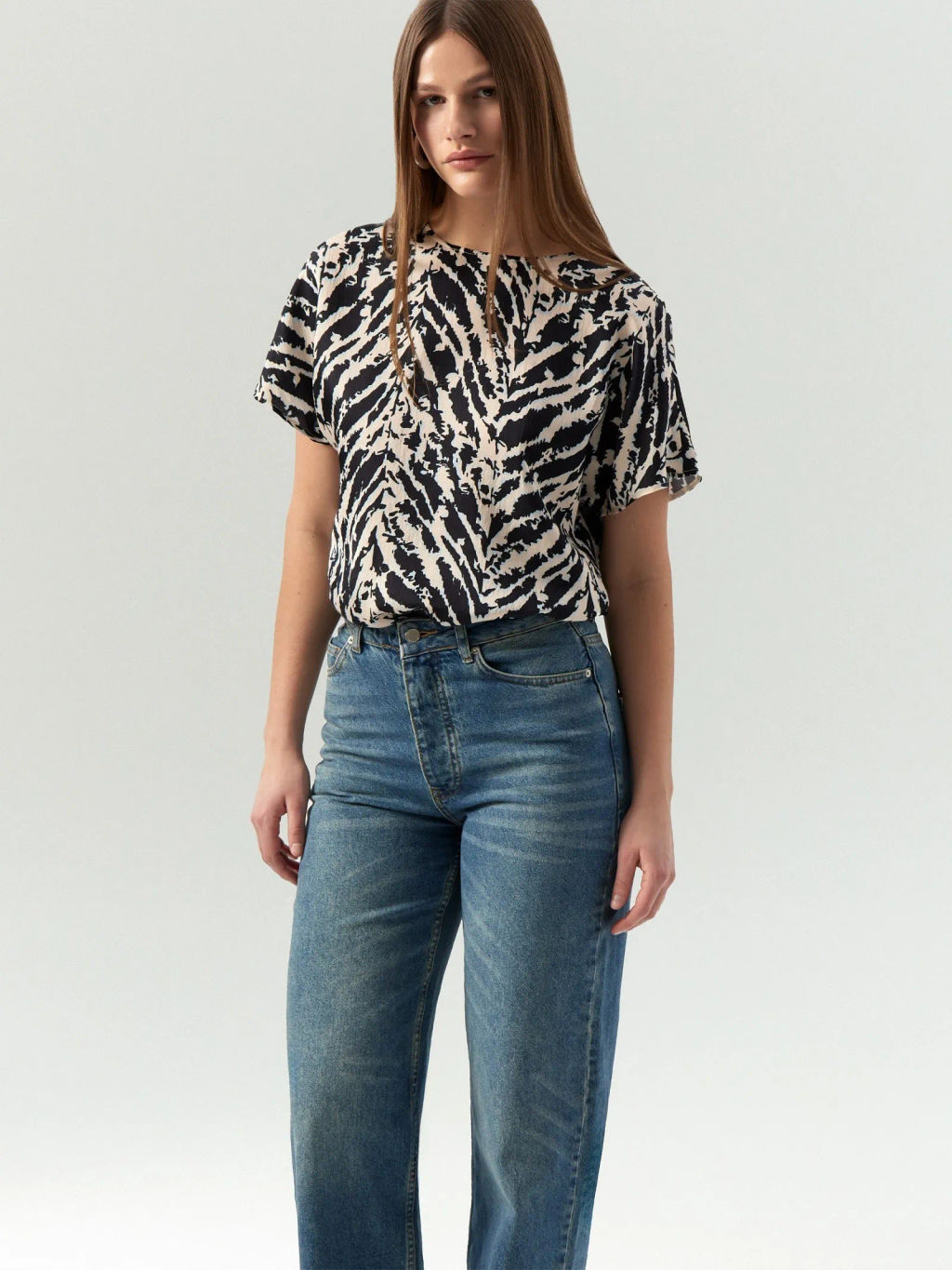 ЕМКА / Блузка с коротким рукавом - Emka фото 3