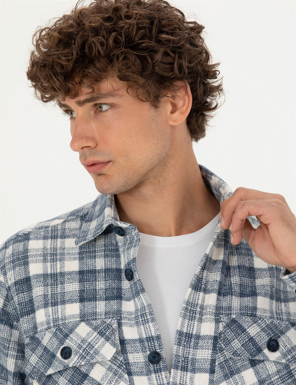Mavi Oversize Oduncu G_mlek - Pierre cardin фото 2