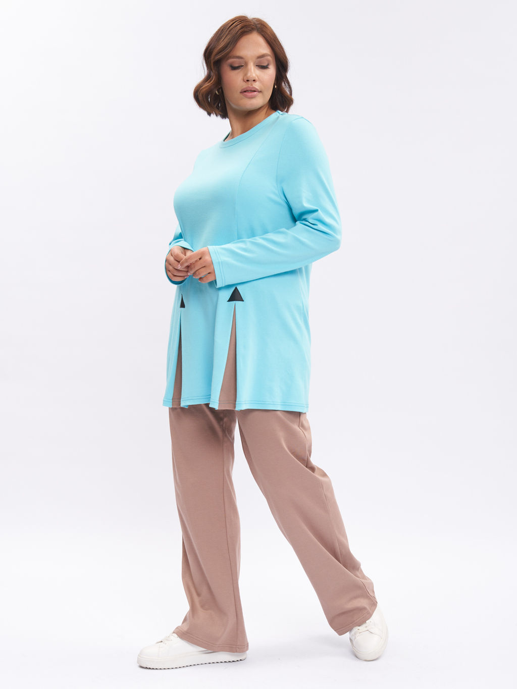 Туника с клиньями ZTU15002BLU10 - Артесса фото 7