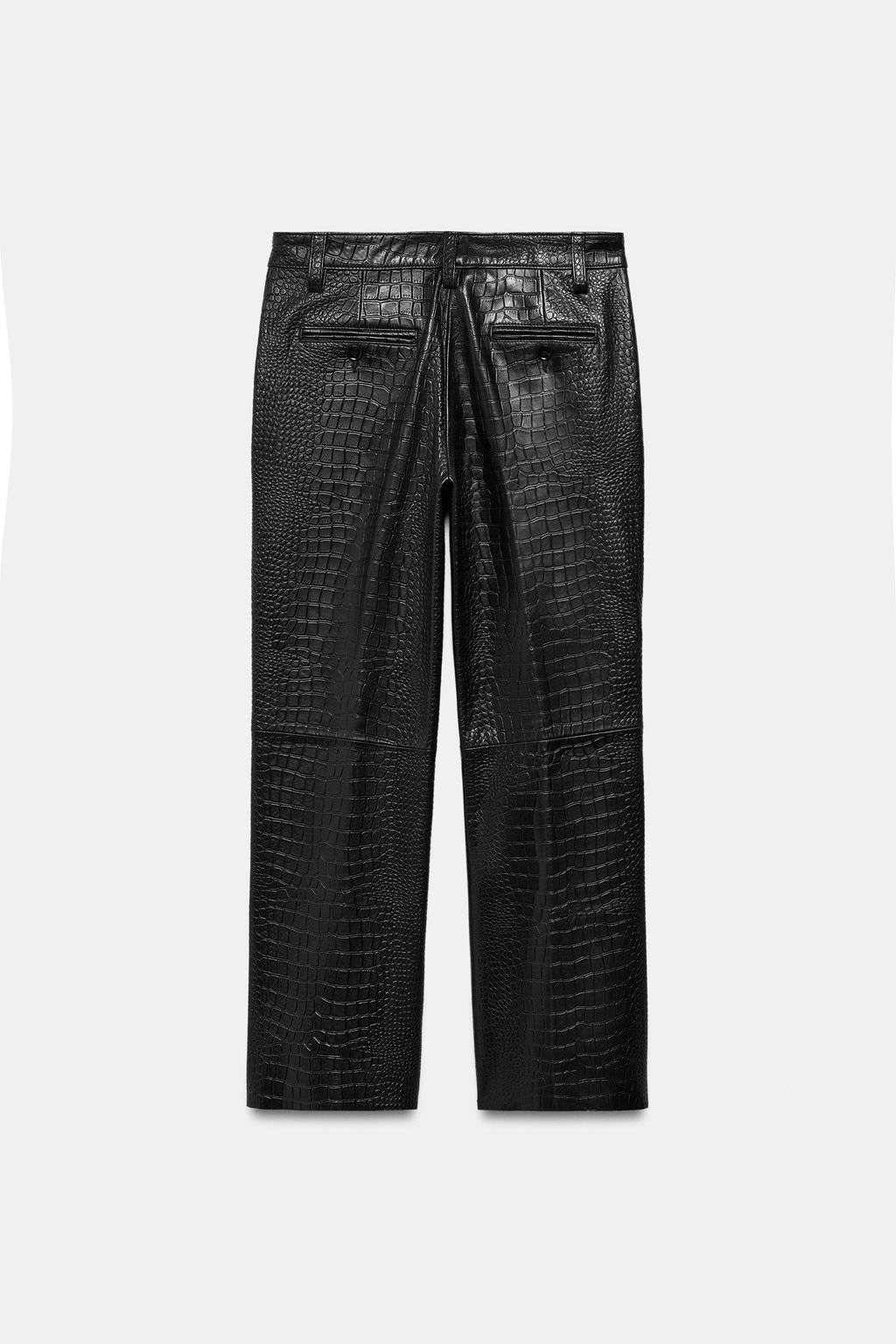 PANTAL?N COCO PIEL ZW COLLECTION LIMITED EDITION / Negro - Zara фото 10