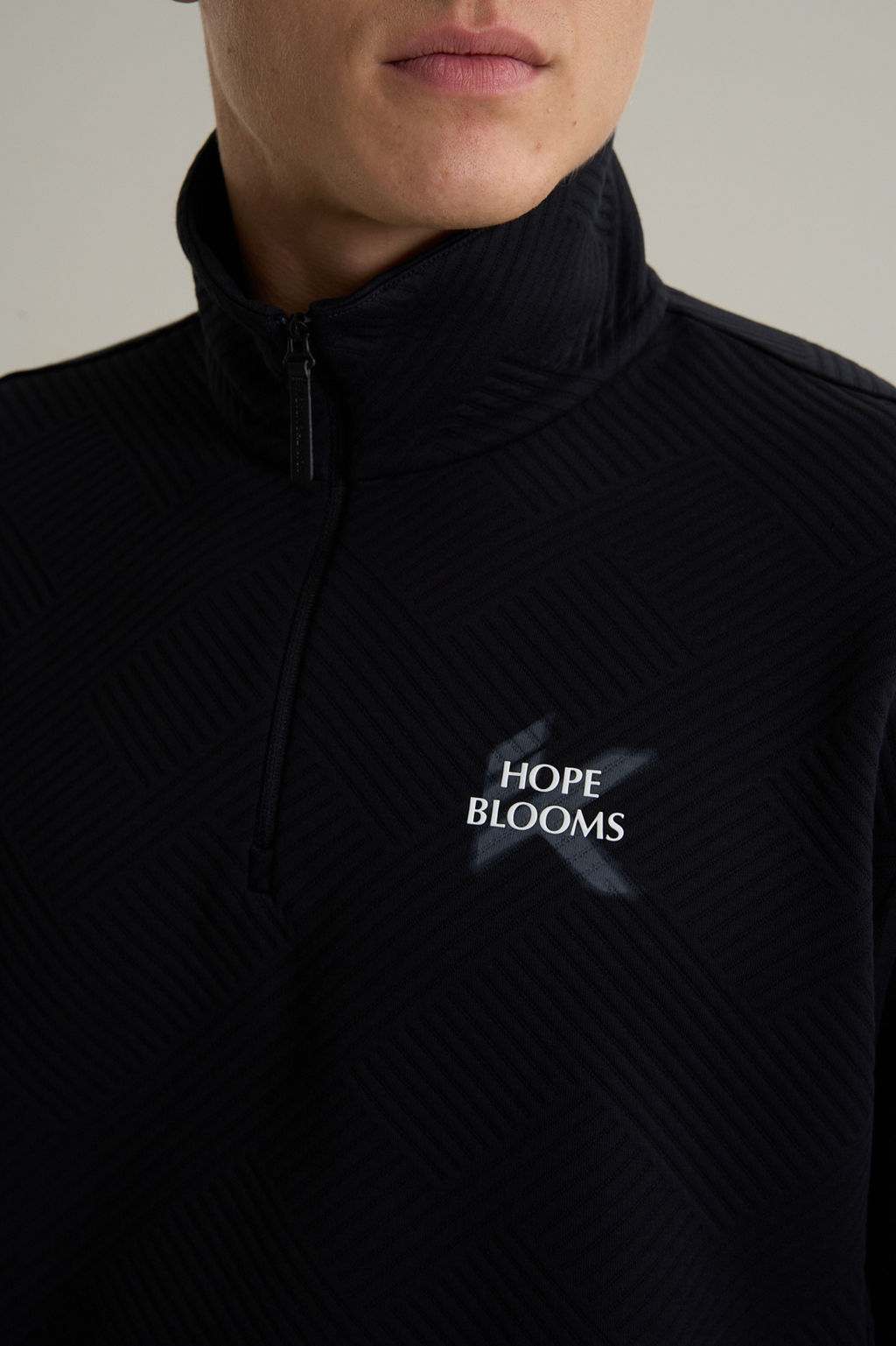 Толстовка half-zip Черный KT Sweatshirt - Anta фото 7