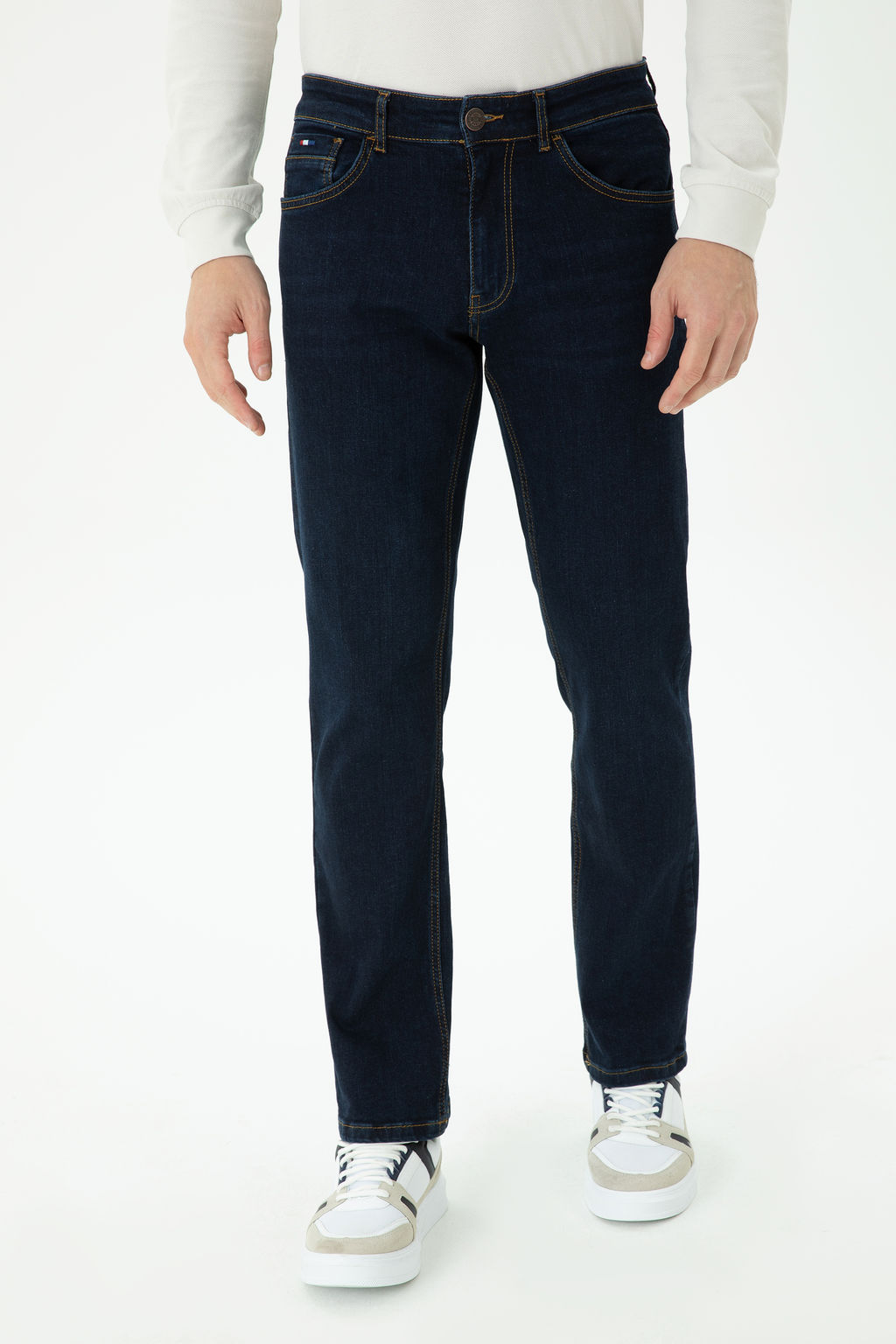 U. S. Polo Assn / Мужские голубые джинсовые брюки - U.s. polo assn фото 2