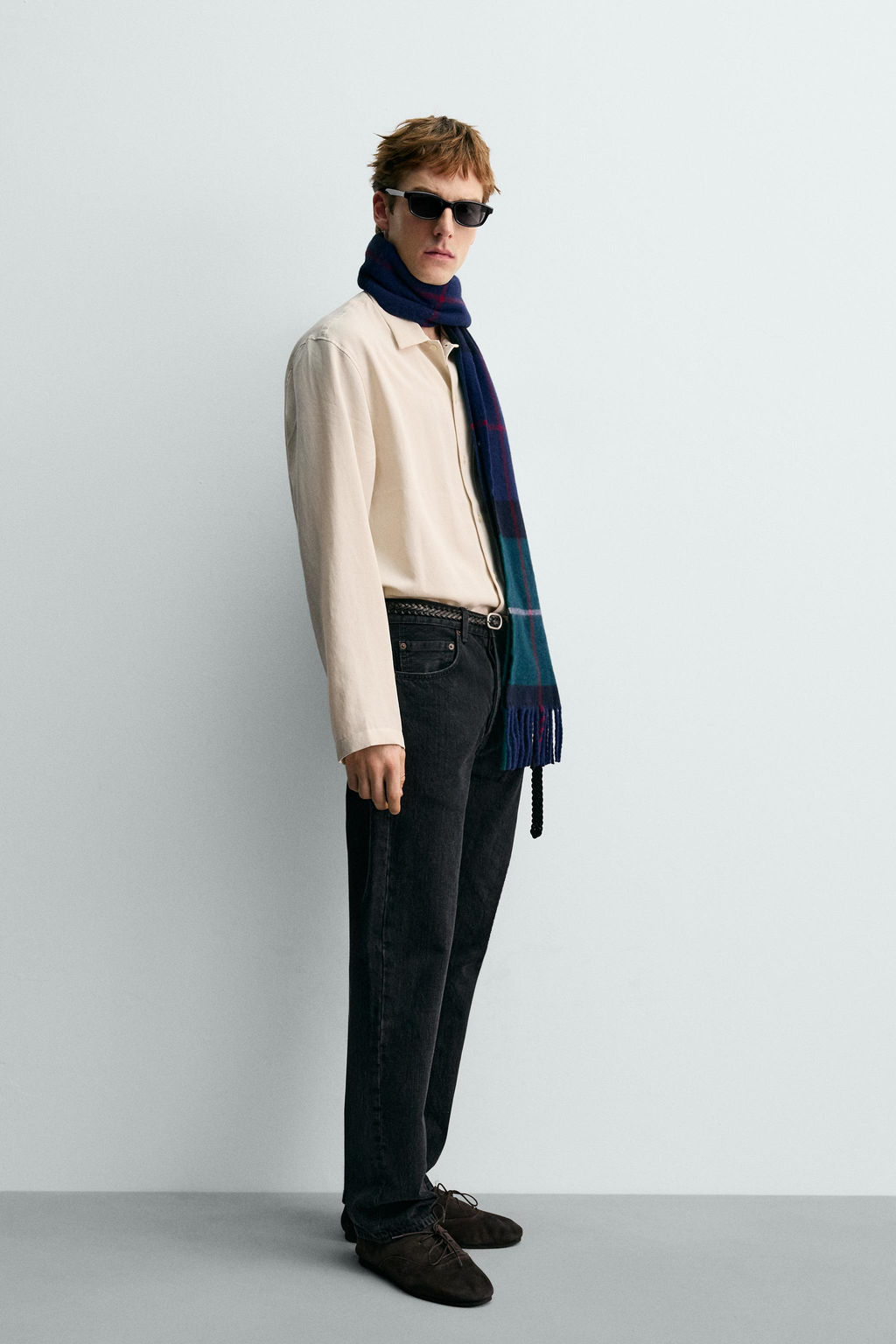 FLUID RELAXED FIT SHIRT AARON LEVINE X ZARA  фото 11