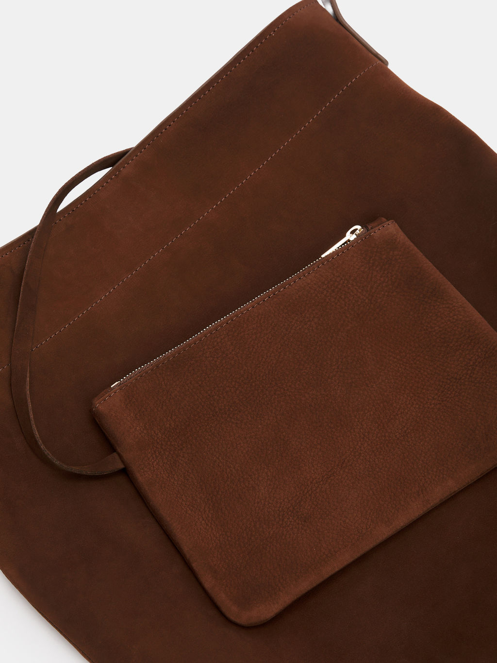 Женский шоппер MAISON DAVID CAROL Артикул 4645188, коричневый  фото 2