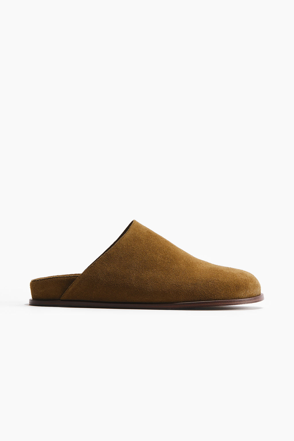 Mules de ante con plantilla preformada - H&m фото 2