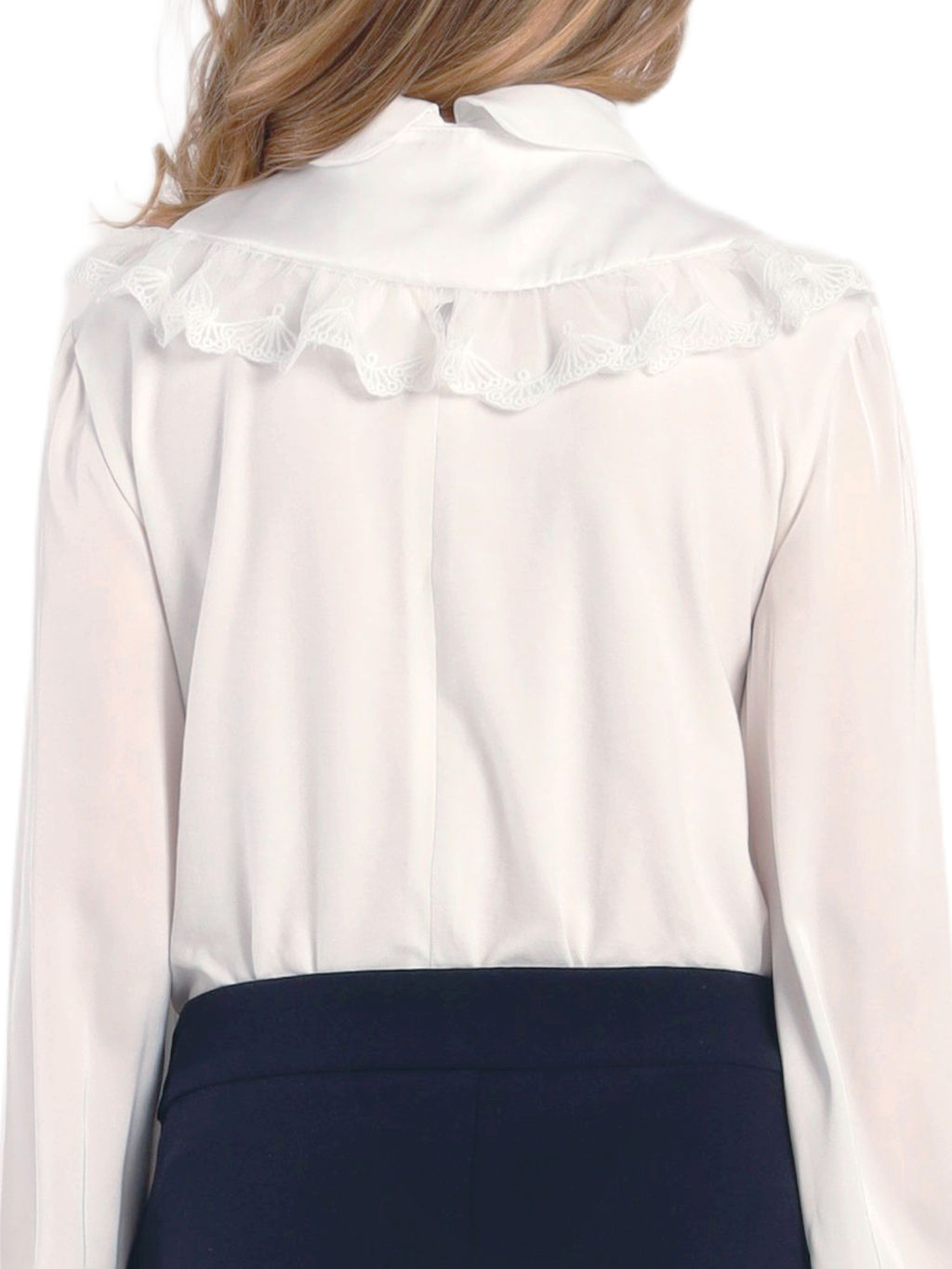 Школьная блузка для девочки О76556 - Карамелли фото 5