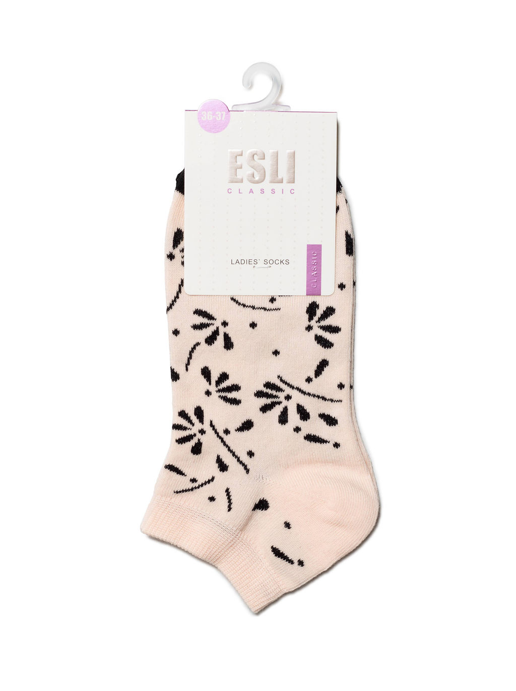 Цена за 2 пары Носки короткие Conte Elegant, персик  фото 3