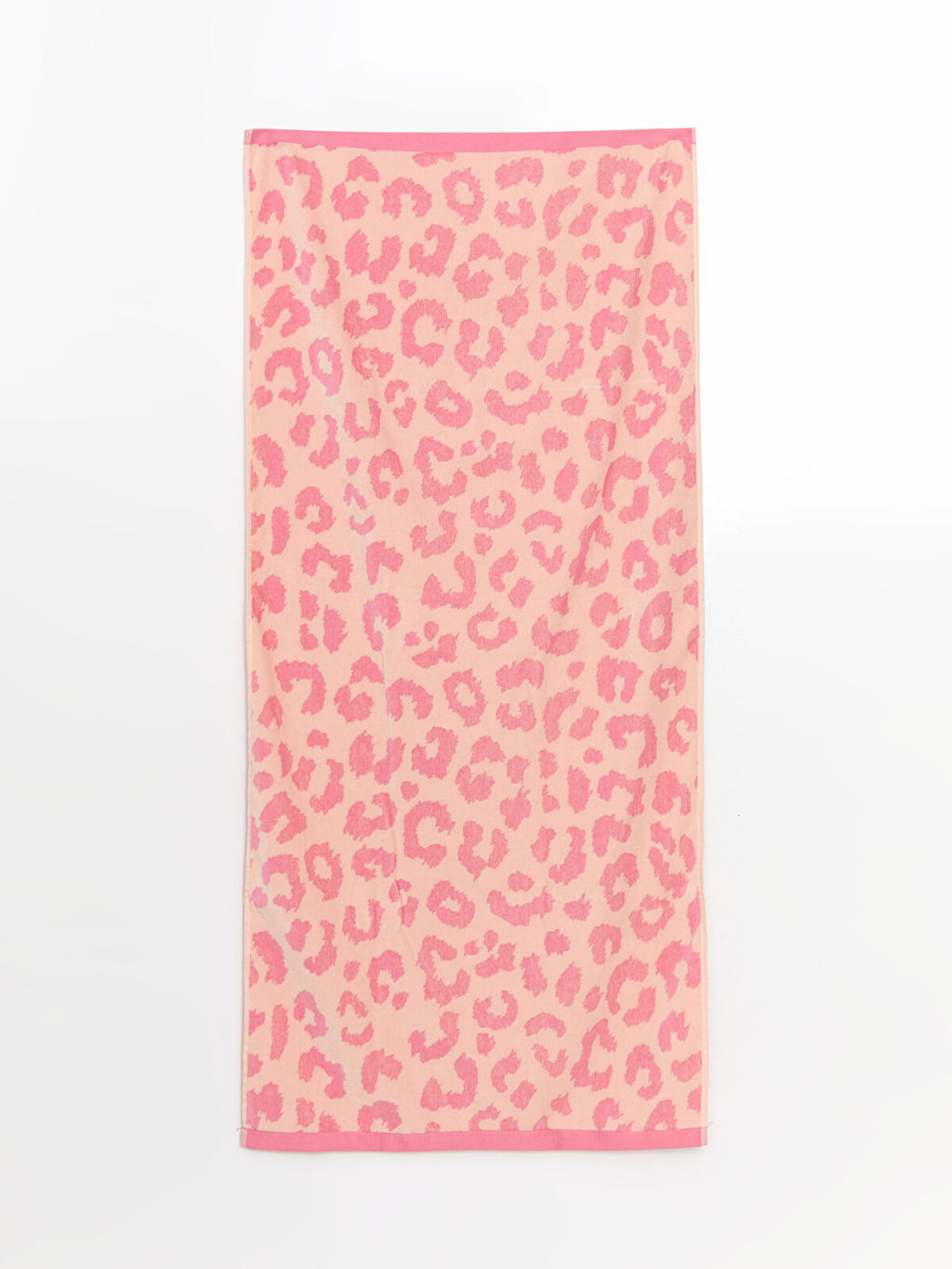 LC Waikiki Pembe Desenli Kad_n Plaj Havlusu 70x150 cm