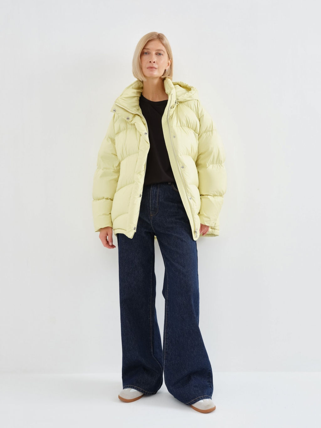Conso/WDS 230507 - lime Пуховая куртка  фото 6