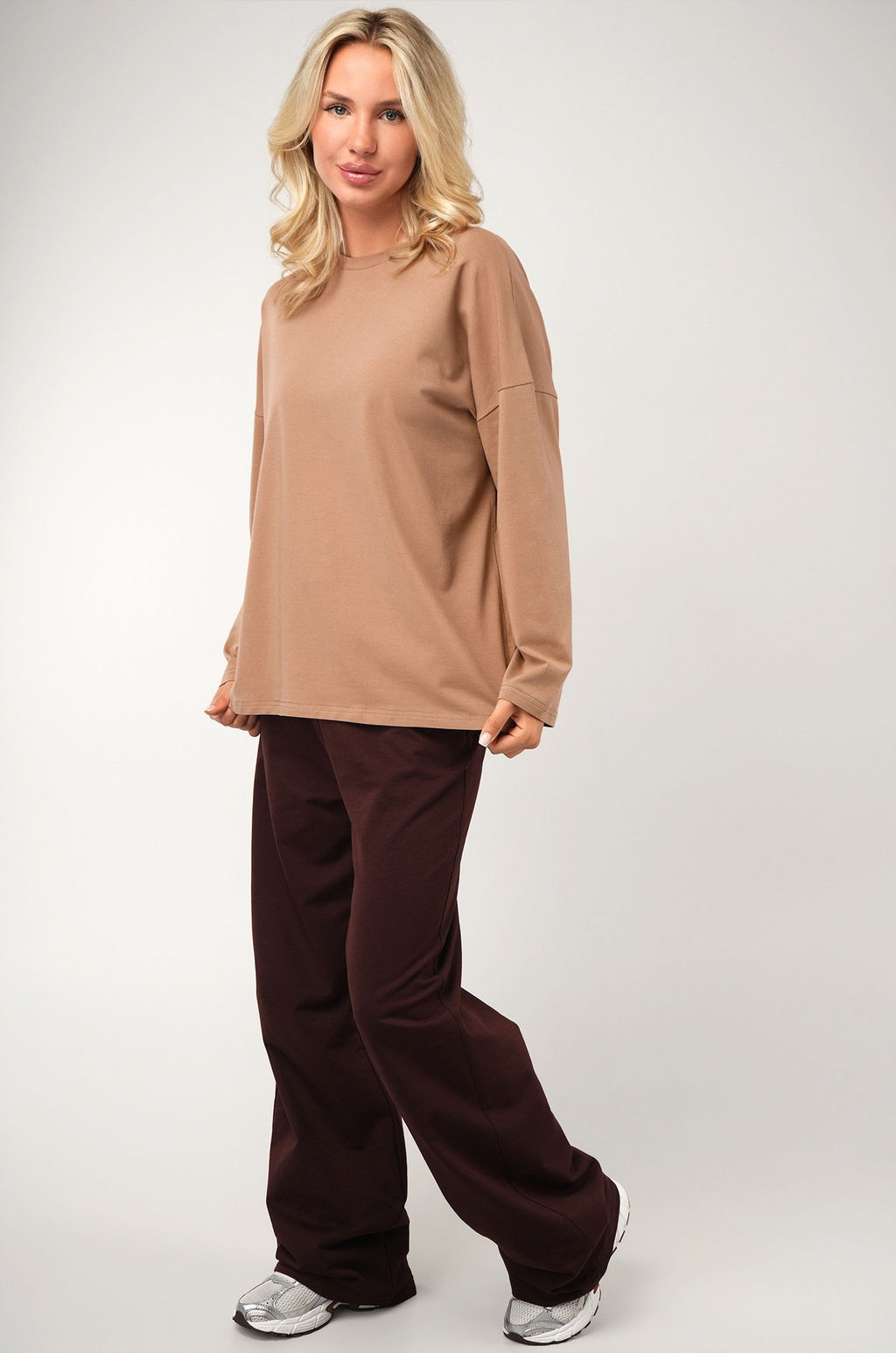 Женский лонгслив оверсайз Happyfox - Happy fox фото 7