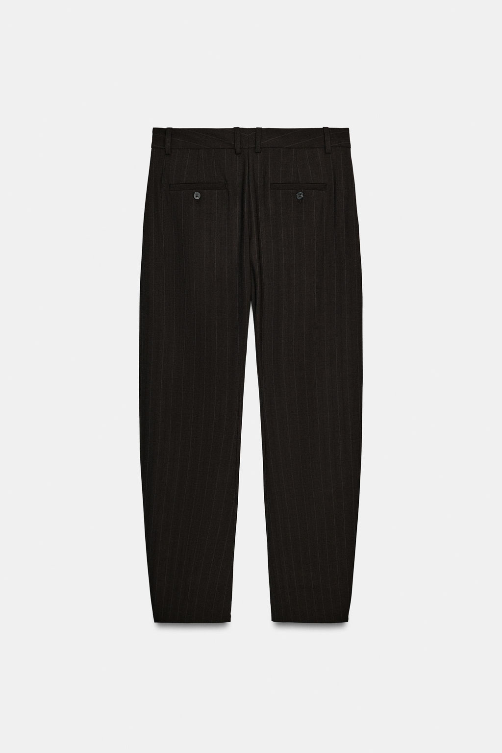 ZW COLLECTION PINSTRIPE TROUSERS - Zara фото 6