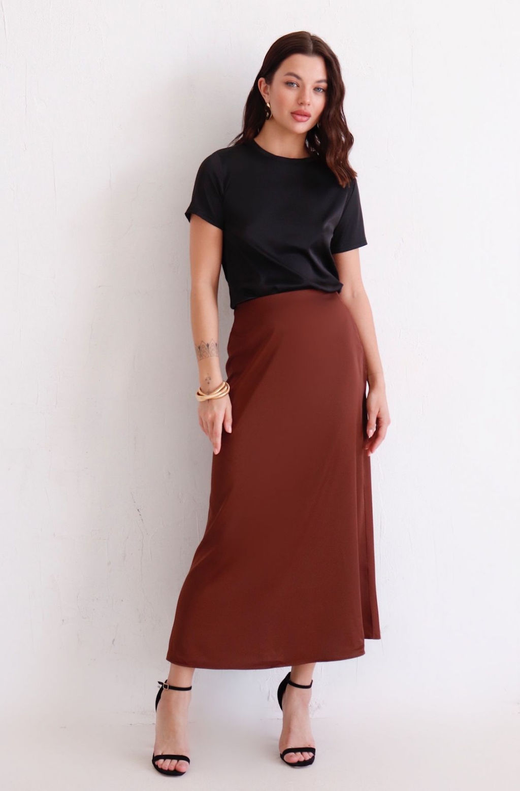 Martichelli Топ шелковый базовый