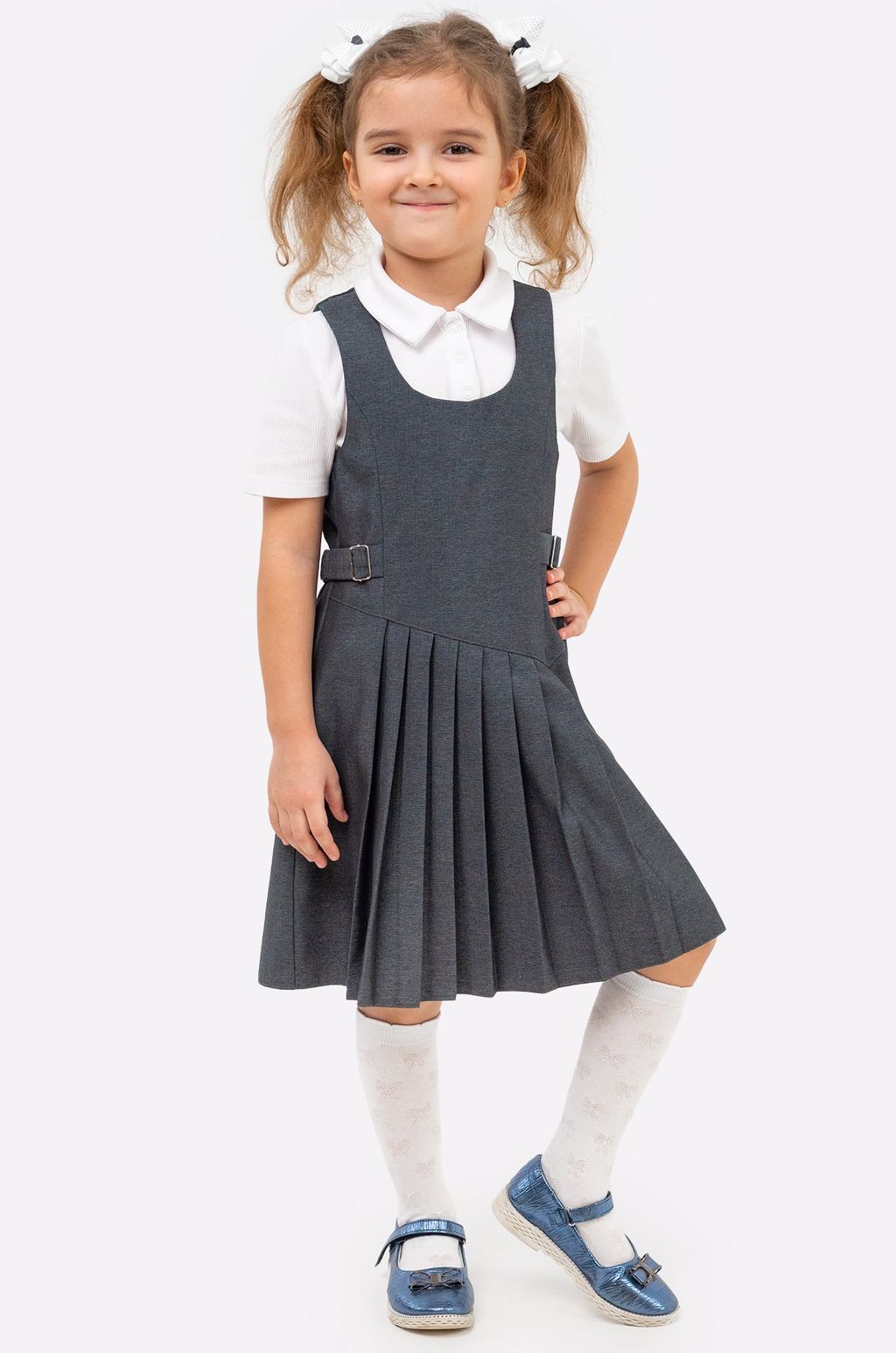 Цена за 2 шт. Ажурные гольфы для девочки Happy Fox  фото 2