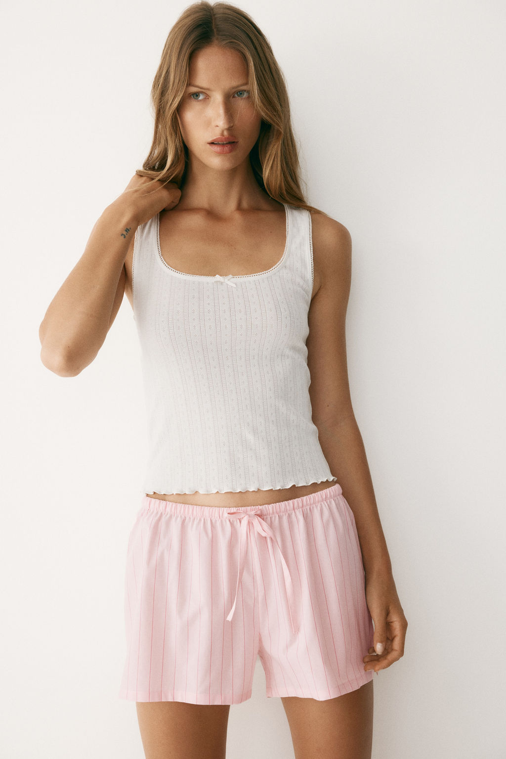 Pack de 2 pantalones cortos de pijama - H&m фото 10