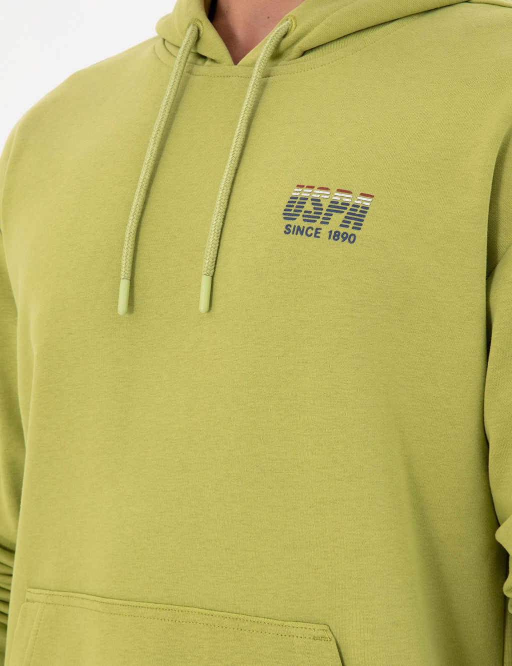 Мужской фисташково-зеленый свитшот Неожиданная скидка в корзине - U.s. polo assn фото 7